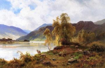 Loch Katrine Artwork by Alfred de Breanski, Sr.