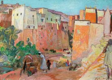 The Kasbah Artwork by Edy Legrand