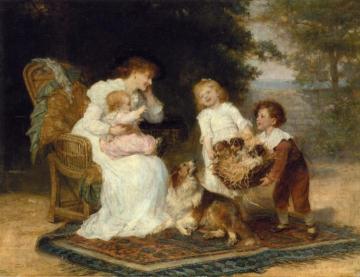 The Little Strangers Artwork by Frederick Morgan