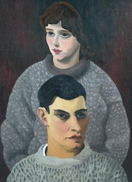 David And Barbara Carr Artwork by Sir Cedric Morris