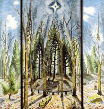 Glory To God Artwork by Charles Burchfield