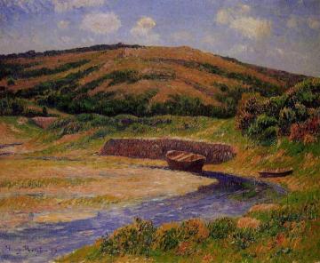 The Port of Guilly, Finistere Artwork by Henry Moret