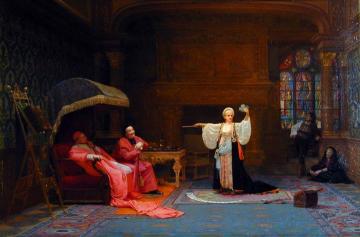 The Fortune Teller Artwork by Jehan Georges Vibert