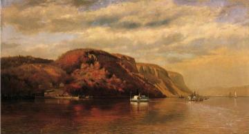 On The Hudson Artwork by John George Brown