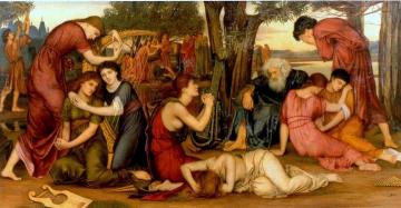 By The Waters Of Babylon Artwork by Evelyn de Morgan