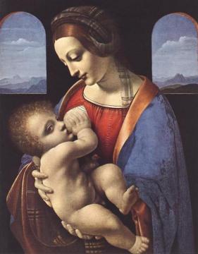 Madonna Litta Artwork by Leonardo da Vinci