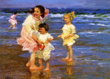 Cold Feet Artwork by Edward Potthast