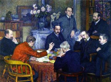 A Reading Artwork by Theo van Rysselberghe
