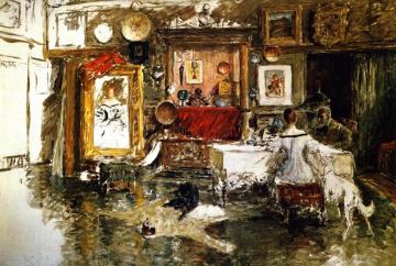 The Tenth Street Studio Artwork by William Merritt Chase