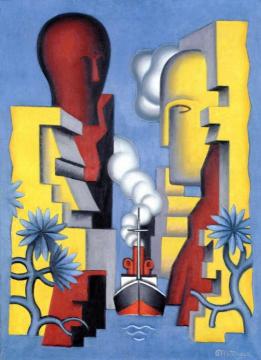 The Isthmus Of Corinth Artwork by Jean Metzinger