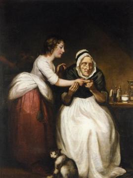 The Village Doctress Artwork by James Northcote