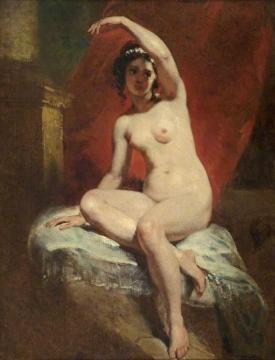 Nude Study Artwork by William Etty