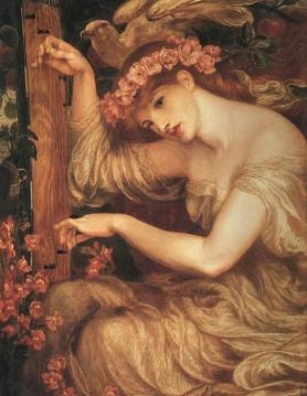 A Sea Spell Artwork by Dante Gabriel Rossetti