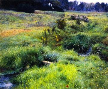 The Brook At Medfield Artwork by Dennis Miller Bunker