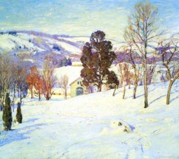 Winter Days Artwork by Aldro Thompson Hibbard