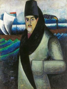 Self Portrait Artwork by Ilya Mashkov