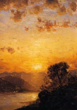 Afternoon Glow Artwork by Samuel Colman Jr.