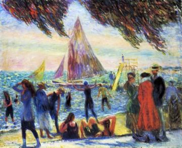 From Under Willows Artwork by William James Glackens