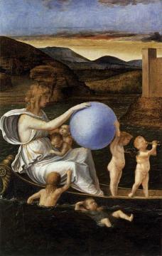 Four Allegories: Fortune (or Melancholy) Artwork by Giovanni Bellini