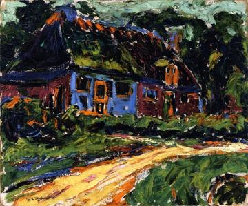 Old House, Fehmarn Artwork by Ernst Ludwig Kirchner