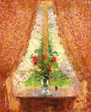 The Window Artwork by Pierre Eugène Montézin