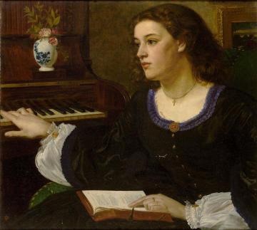 A Day Dream Artwork by Sir Edward John Poynter