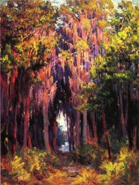 Hanging Moss, St. Petersburg Artwork by John Ottis Adams
