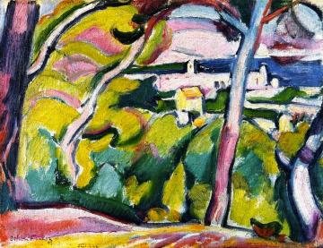 Cassis Artwork by Emile-othon Friesz