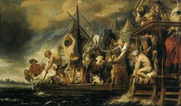 The Miracle of the Obol in the Mouth of the Fish Artwork by Jacob Jordaens