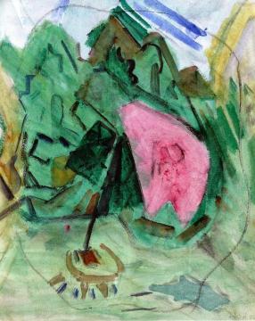 Small Point, Maine Artwork by John Marin