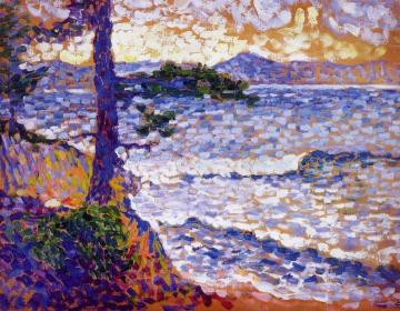 The Mediterranean Coast Artwork by Henri Edmond Cross
