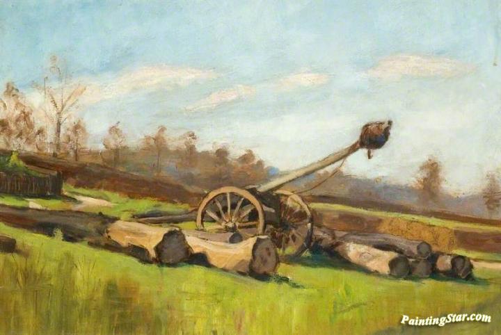 Tree Felling Artwork by Albert Ranney Chewett