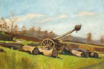 Tree Felling Artwork by Albert Ranney Chewett