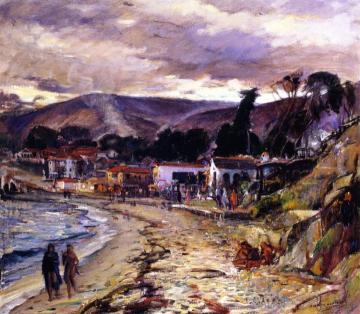 Laguna On A Cloudy Day Artwork by Joseph Kleitsch
