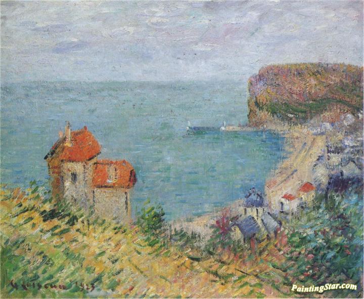 Fecamp Artwork by Gustave Loiseau