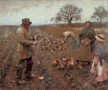 Winter Work Artwork by Sir George Clausen