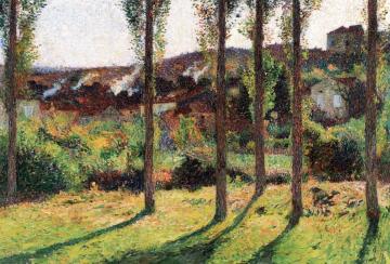The House of Monsieur Pélé overlooking Labastide du Vert Artwork by Henri Martin