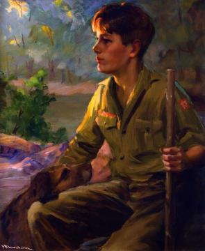 Young American Artwork by Jean Mannheim