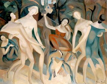 Joy In The Forest Artwork by Alice Bailly