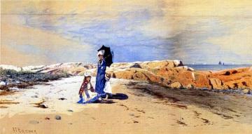 Please Scratch Me, Scituate Artwork by Alfred Thompson Bricher