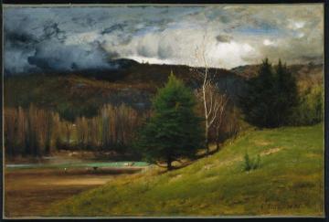 Near Kearsarge Village Artwork by George Inness