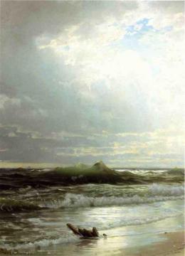 On The Shore Artwork by William Trost Richards