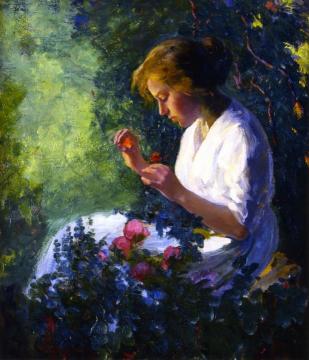 Pulling Petals Artwork by Jean Mannheim