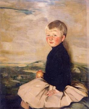 Master Anthony Bacon Artwork by Sir William Nicholson