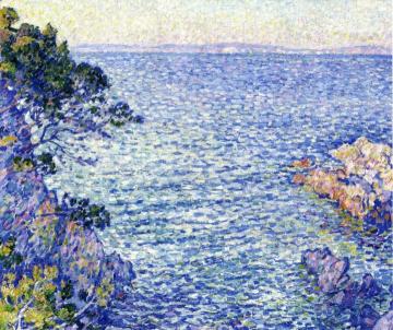 La Pointe du Rossignol, i Artwork by Theo van Rysselberghe