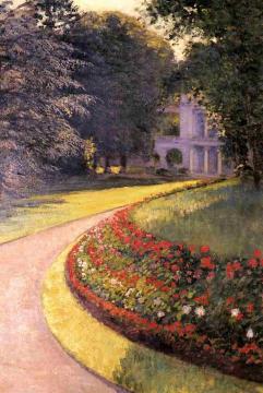 The Park At Yerres Artwork by Gustave Caillebotte