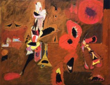 Agony Artwork by Arshile Gorky