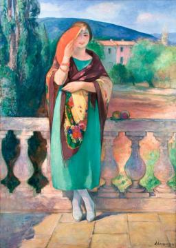 Nono in costume Artwork by Henri Lebasque