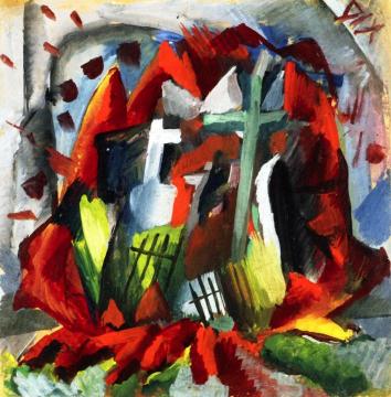 Gravestones Artwork by Otto Dix