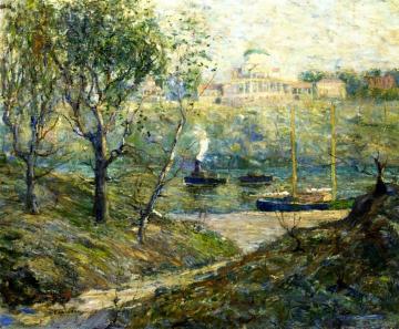 University Heights, New York Artwork by Ernest Lawson